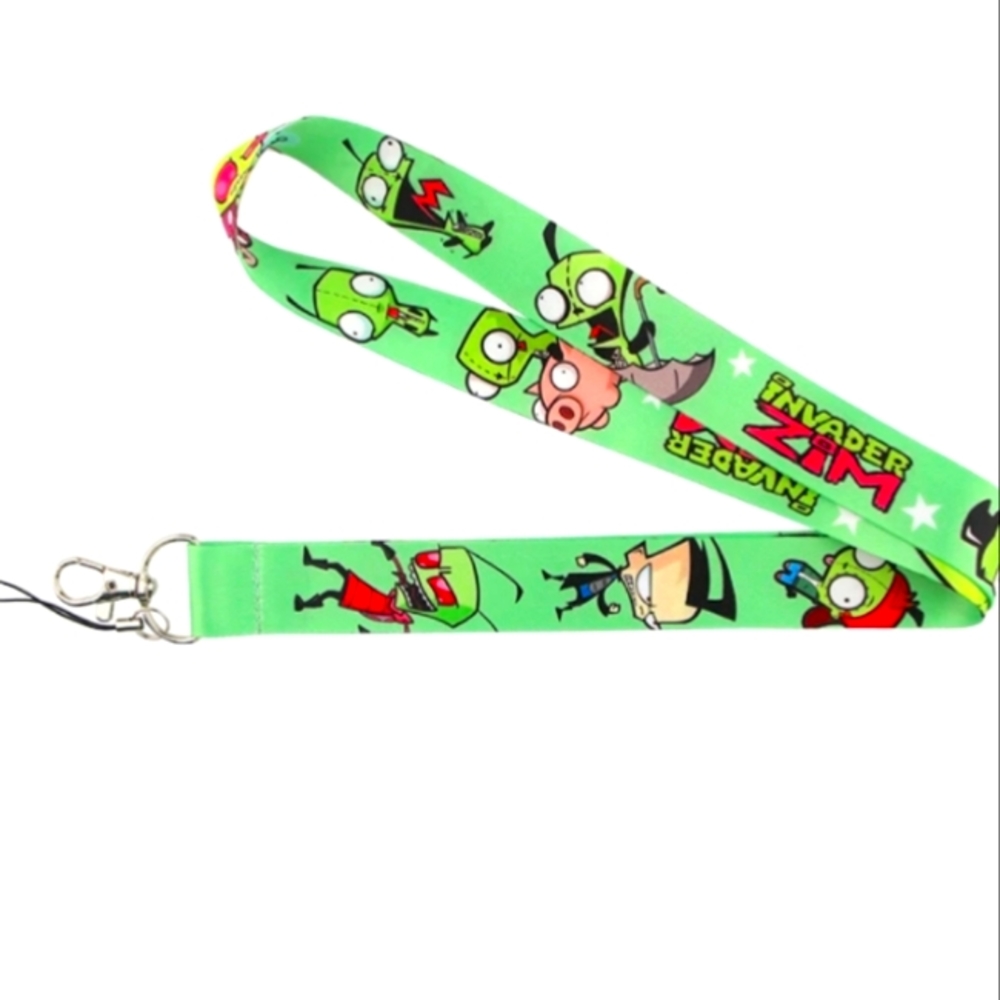 Invader Zim lanyard